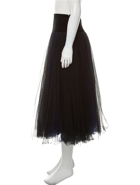 dior tulle skirt